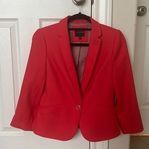 The Limited Bright Red Blazer